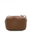 Bolsa Transversal Feminina Pesponto Alternativo Caramelo - imagem 3