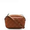 Bolsa Transversal Feminina Pesponto Alternativo Laranja - imagem 1
