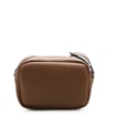 Bolsa Transversal Feminina Pesponto Alternativo Marrom - imagem 3