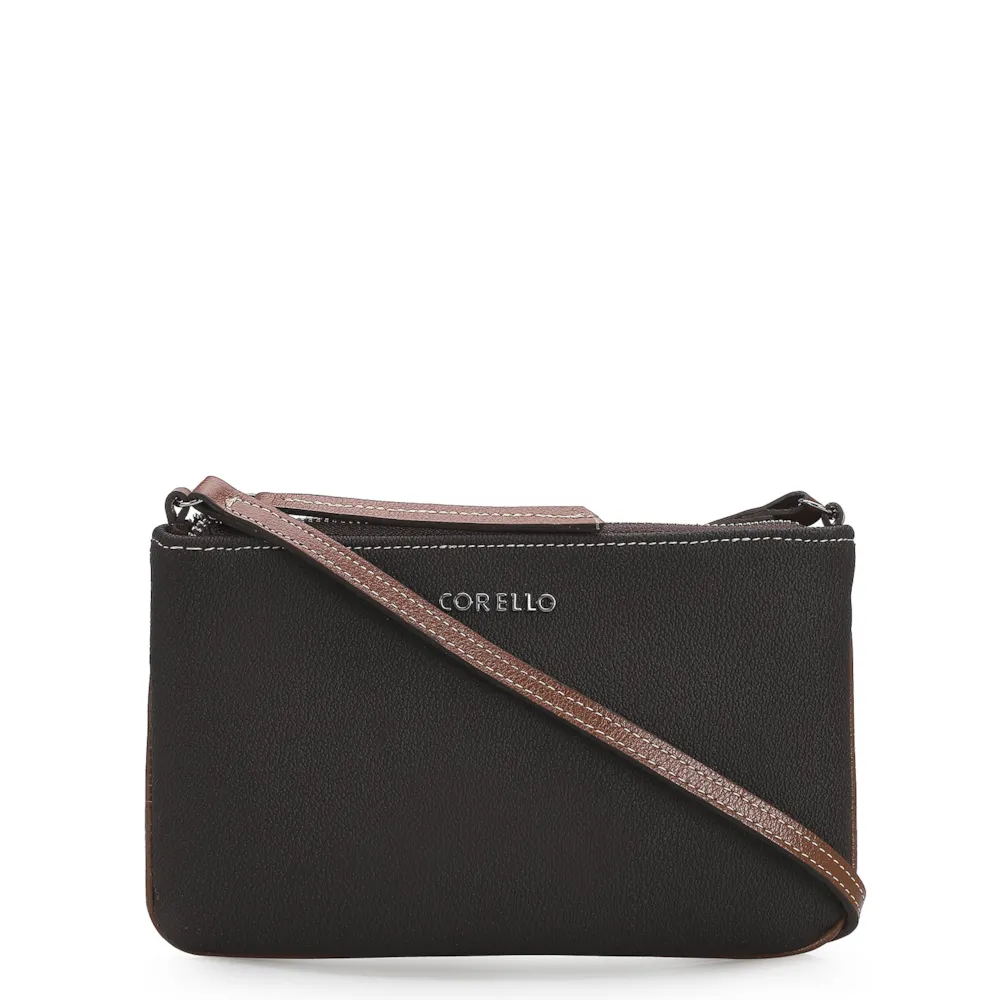 Bolsa Transversal Firenze Café/Avelã