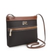 Bolsa Transversal Firenze Café/ Couro Marrom - imagem 2