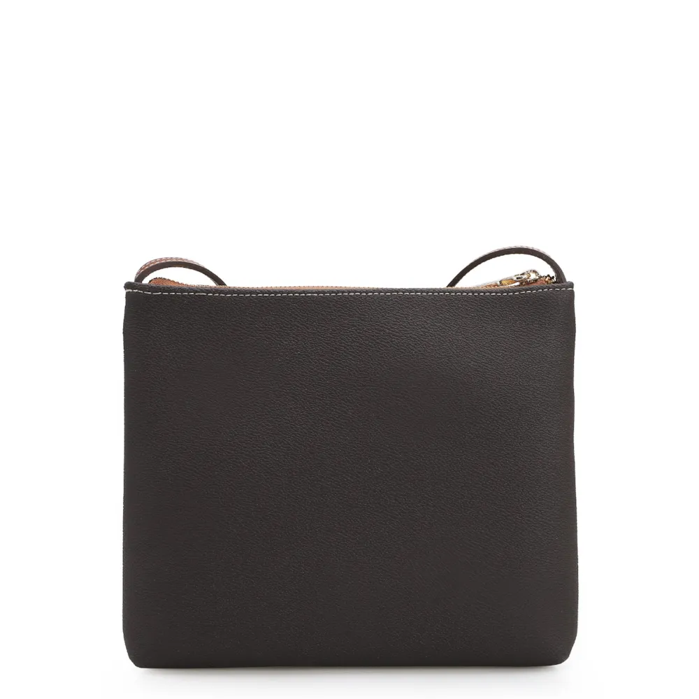 Bolsa Transversal Firenze Café/ Couro Marrom - imagem 3