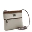 Bolsa Transversal Firenze Off White/Marrom - imagem 2