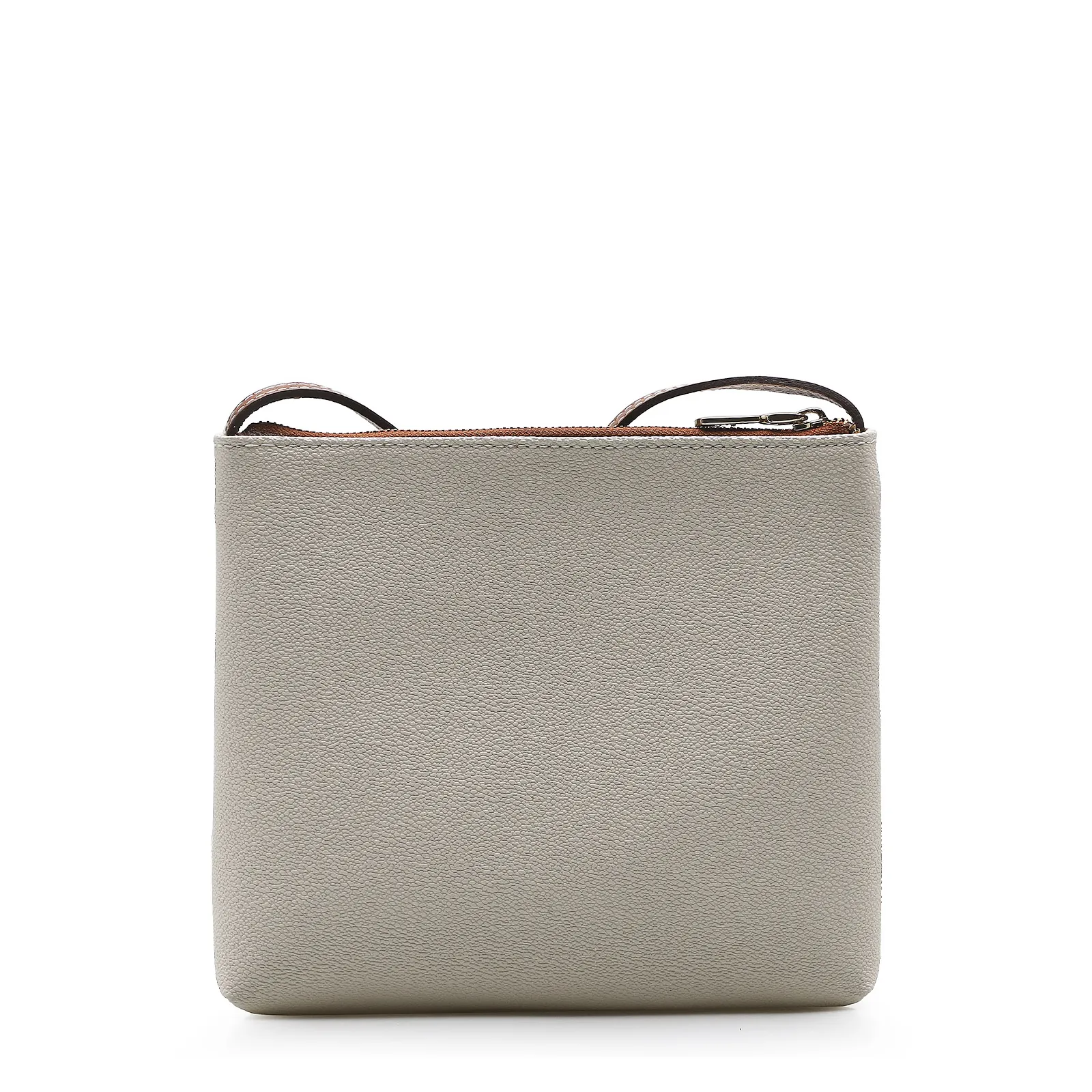 Bolsa Transversal Firenze Off White/Marrom
