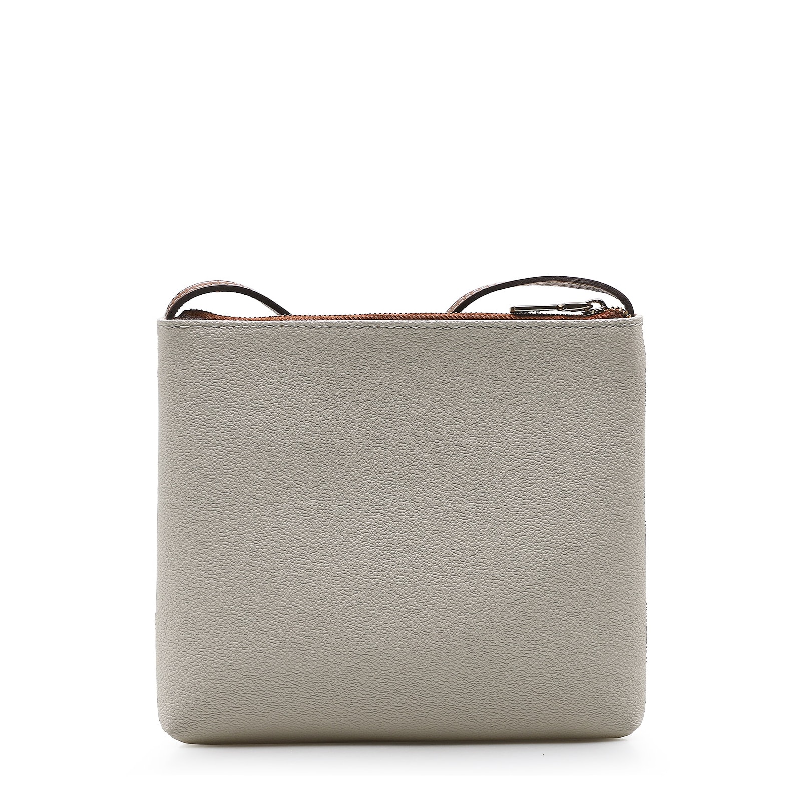 Bolsa Transversal Firenze Off White/Marrom