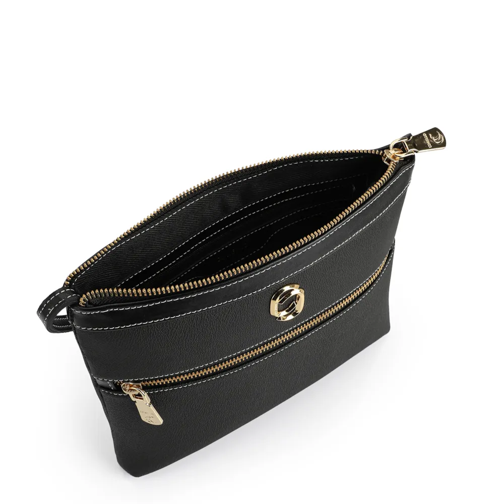 Bolsa Transversal Firenze Preto - imagem 4