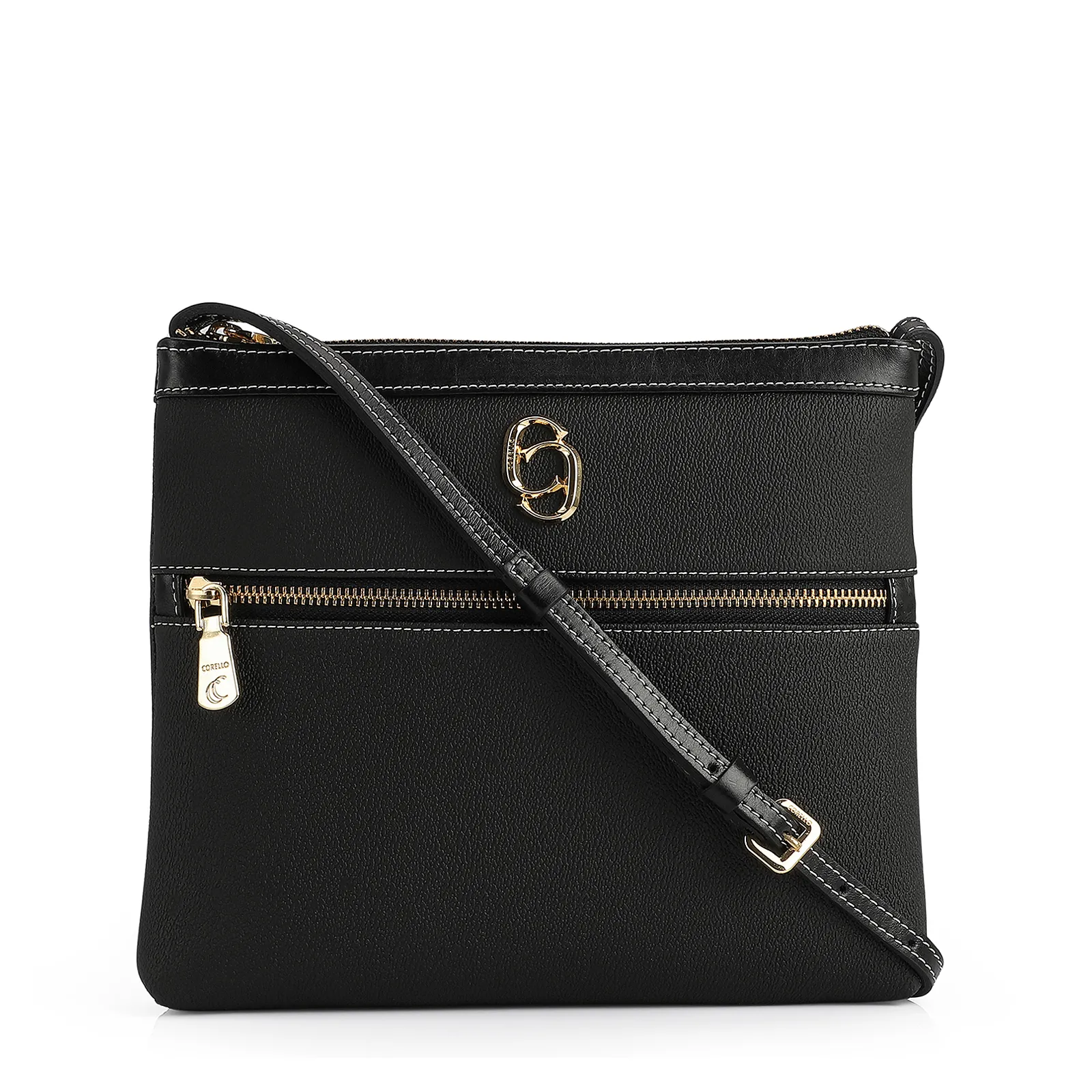 Bolsa Transversal Firenze Preto