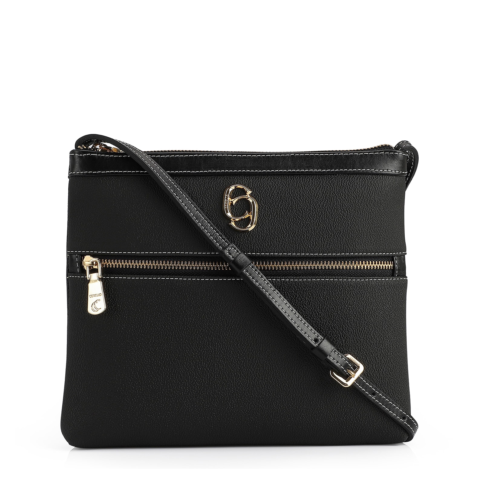 Bolsa Transversal Firenze Preto