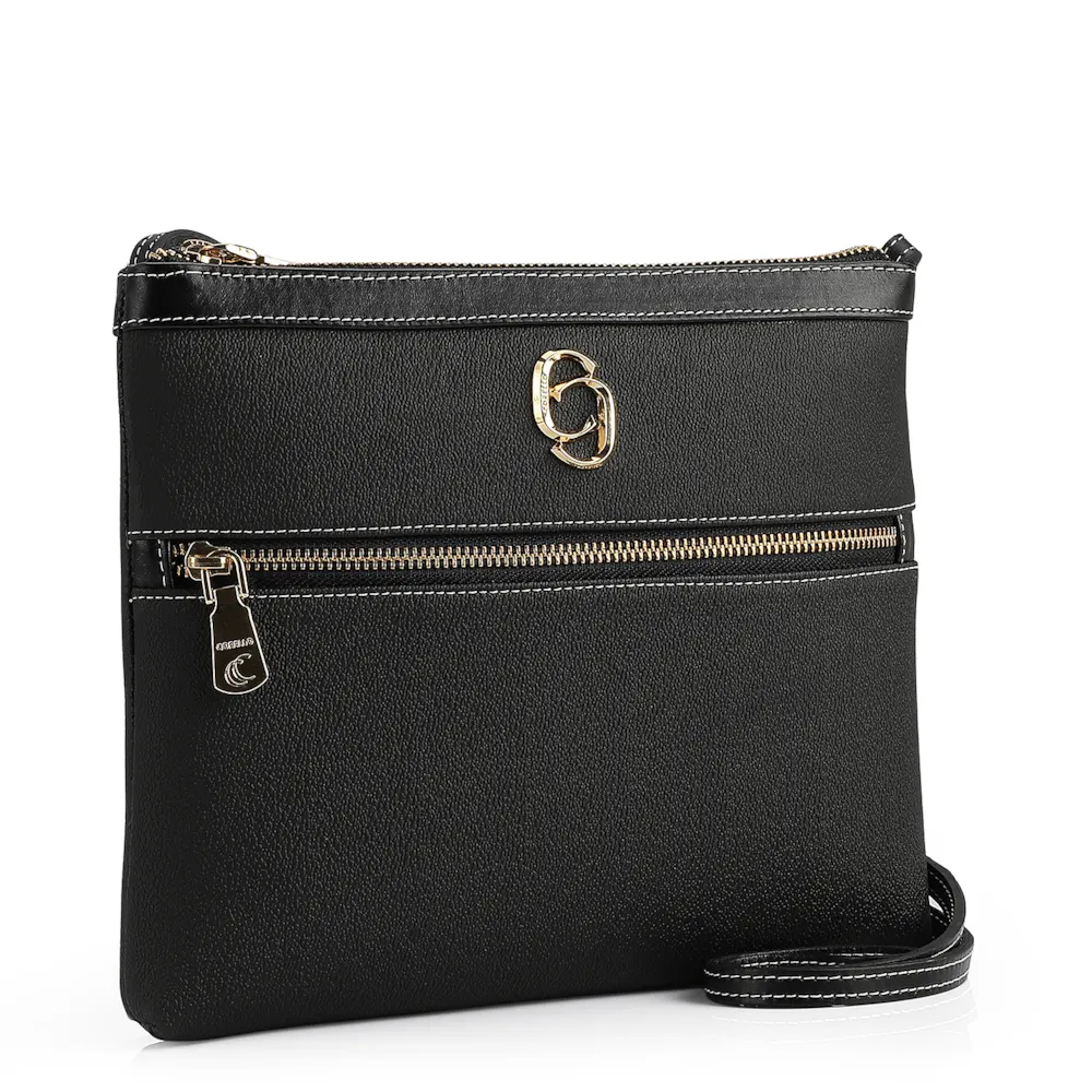 Bolsa Transversal Firenze Preto - imagem 2