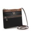 Bolsa Transversal Firenze Preto/Marrom - imagem 2