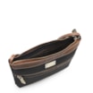 Bolsa Transversal Firenze Preto/Marrom - imagem 4
