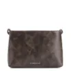Bolsa Transversal Fivela Couro Estonado Marrom - imagem 3