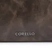 Bolsa Transversal Fivela Couro Estonado Marrom - imagem 6