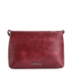 Bolsa Transversal Fivela Couro Estonado Vermelho - imagem 3