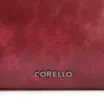 Bolsa Transversal Fivela Couro Estonado Vermelho - imagem 6