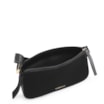Bolsa Transversal Fivela Couro Preto/Camurça Preto - imagem 4