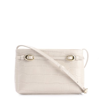 Couro Croco Off White