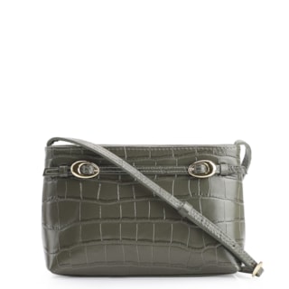 Couro Croco Verde
