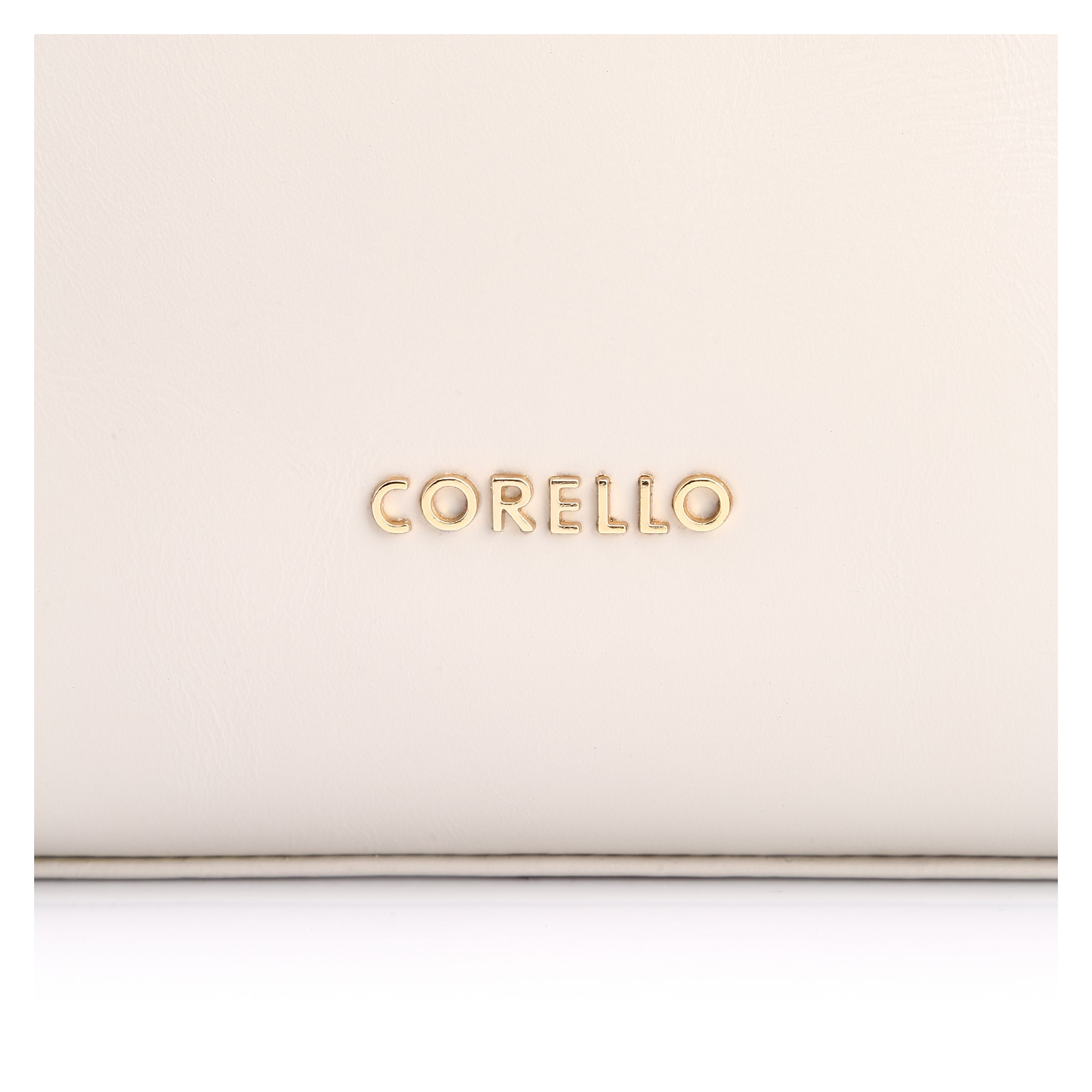 Bolsa Transversal Flor Couro Off White
