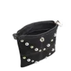 Bolsa Transversal Franjas Couro Camurça/Couro Preto - imagem 4