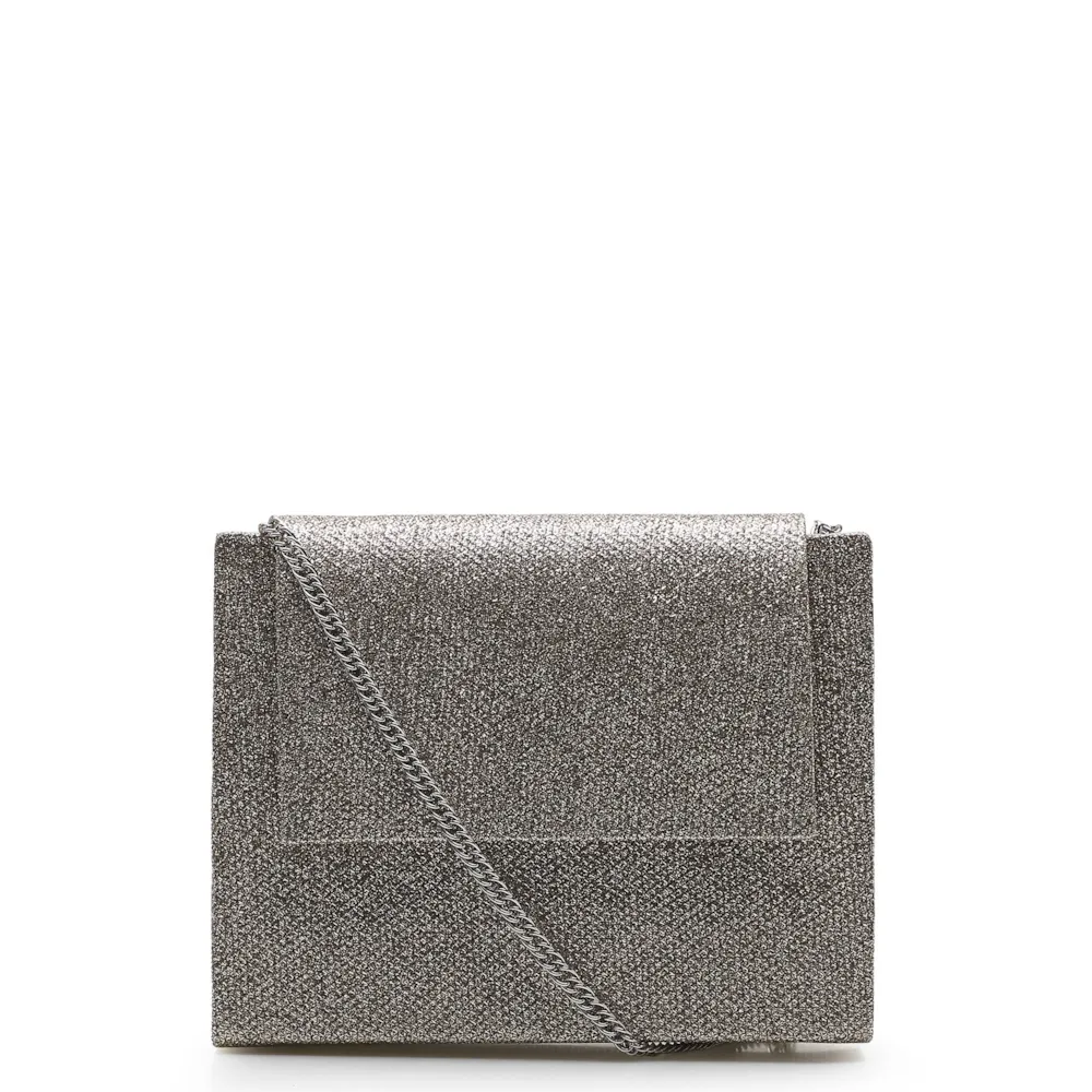 Bolsa Transversal Glam Alternativo Dourado