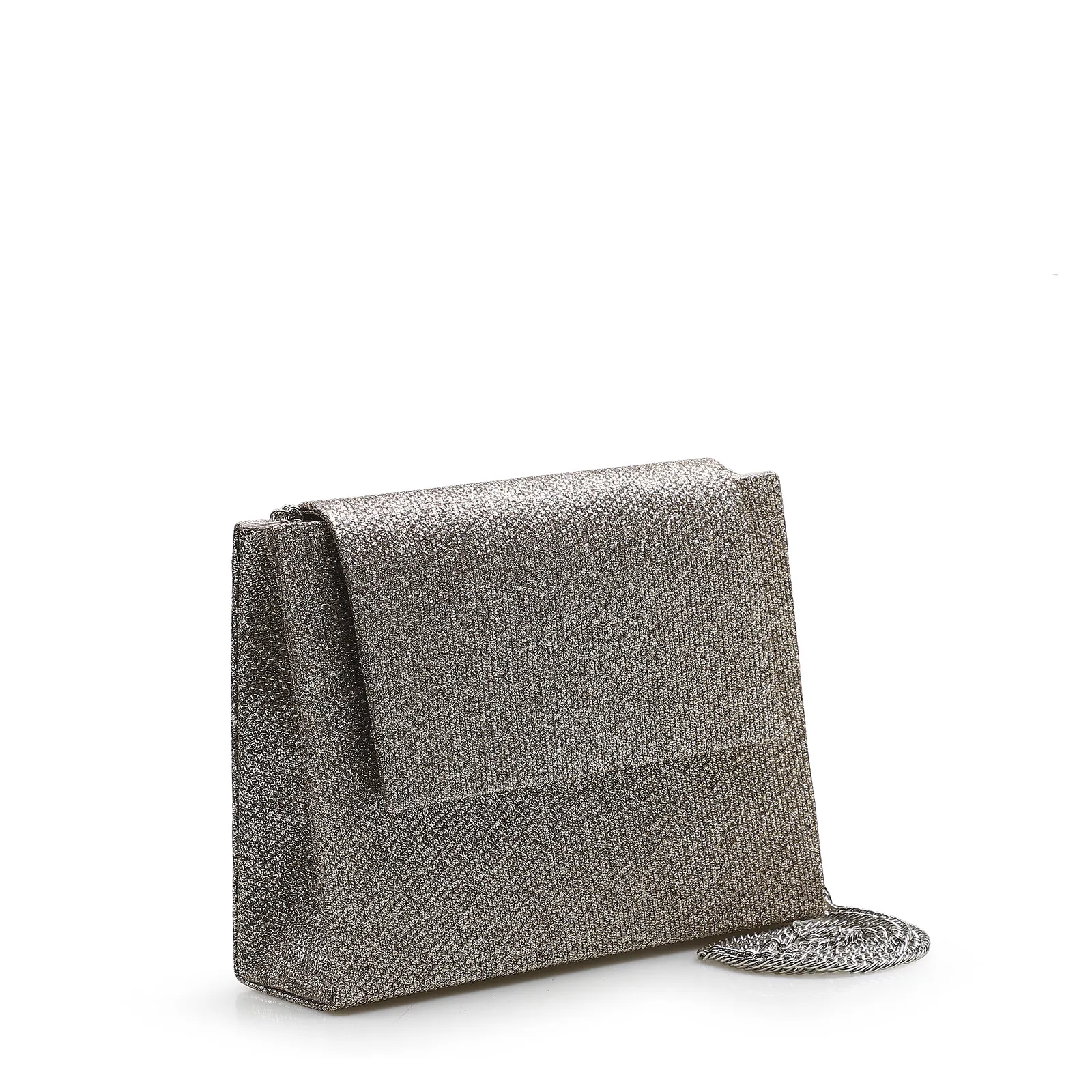Bolsa Transversal Glam Alternativo Dourado