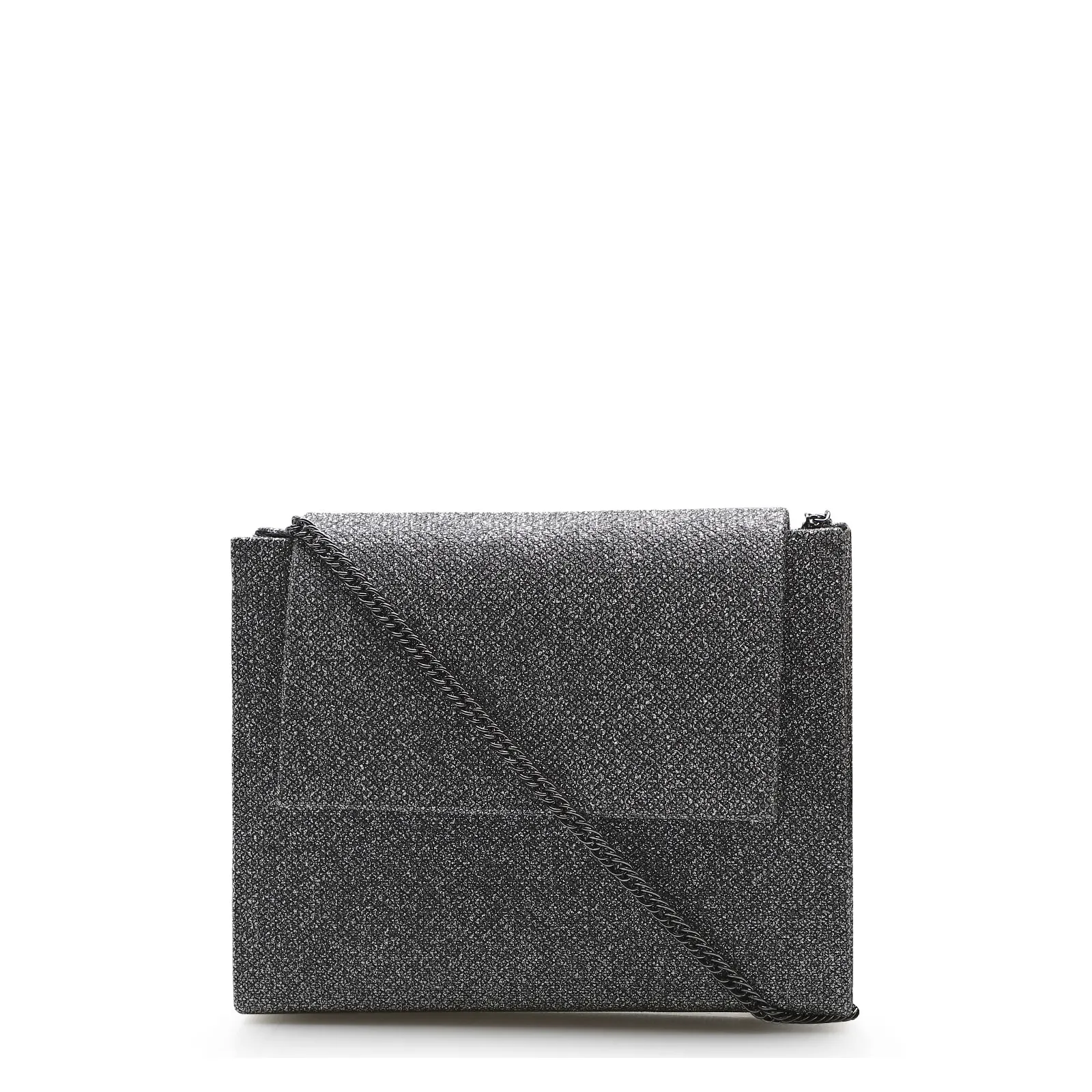 Bolsa Transversal Glam Alternativo Prata Velho