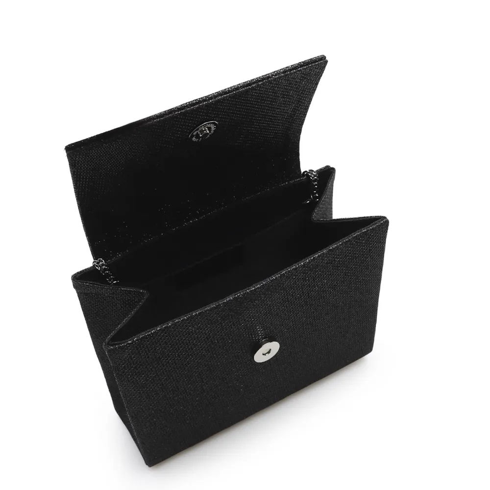Bolsa Transversal Glam Alternativo Preto - imagem 4