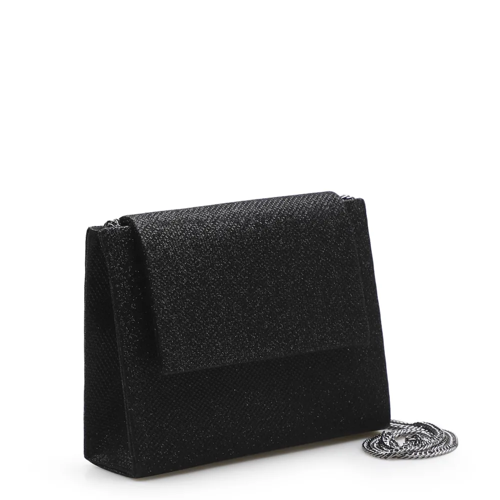 Bolsa Transversal Glam Alternativo Preto - imagem 2