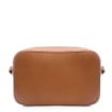 Bolsa Transversal Laser Cut Couro Camurça/Couro Marrom Claro - imagem 4