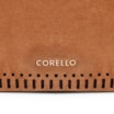 Bolsa Transversal Laser Cut Couro Camurça/Couro Marrom Claro - imagem 7