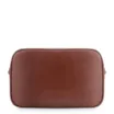 Bolsa Transversal Laser Cut Couro Camurça/Couro Marrom Escuro - imagem 3