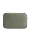 Bolsa Transversal Laser Cut Couro Camurça/Couro Verde - imagem 4
