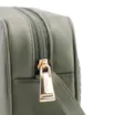 Bolsa Transversal Laser Cut Couro Camurça/Couro Verde - imagem 6
