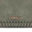 Bolsa Transversal Laser Cut Couro Camurça/Couro Verde - imagem 7