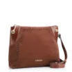 Bolsa Transversal Laser Cut Couro Camurça/Marrom - imagem 2