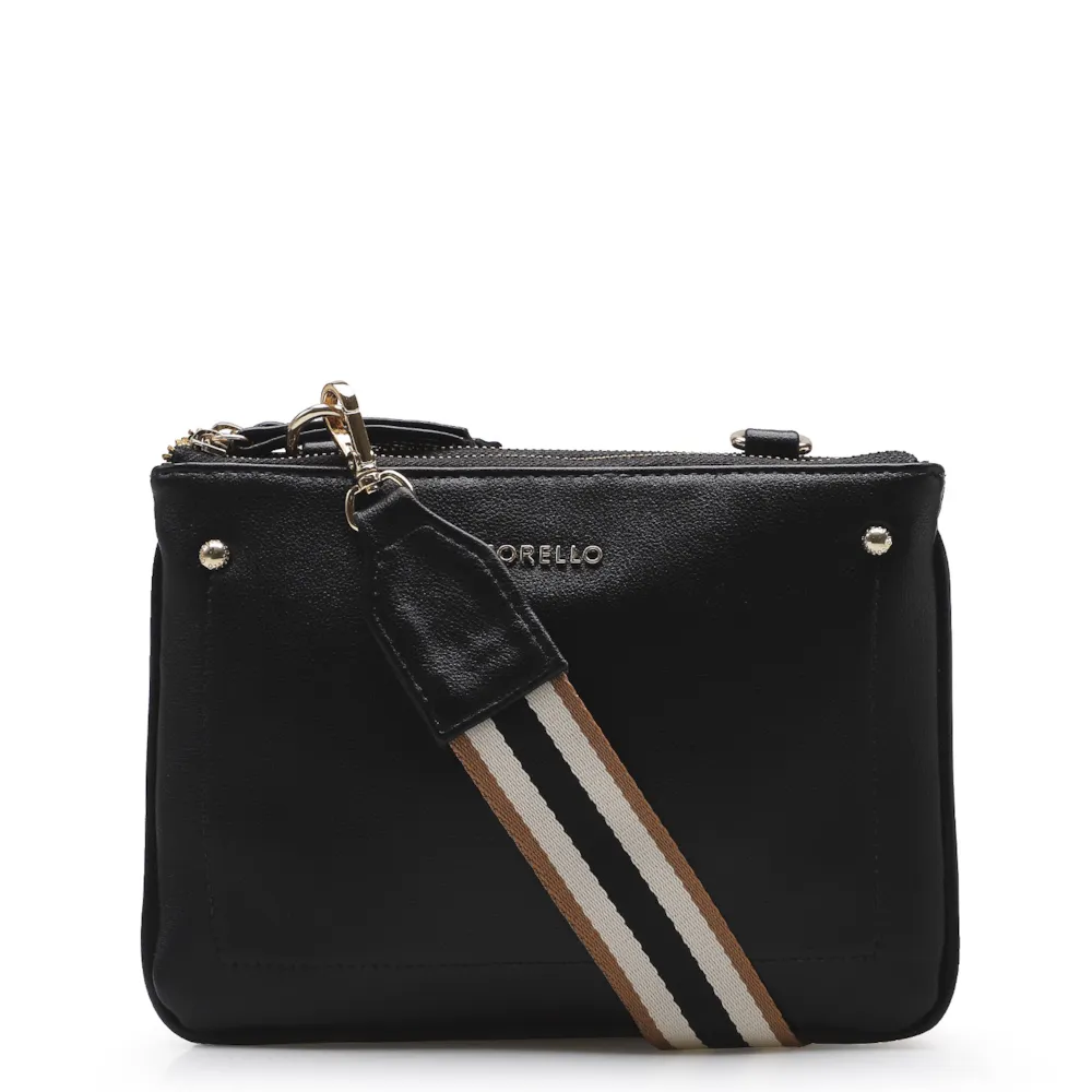 Bolsa Transversal Luísa Alternativo Preto