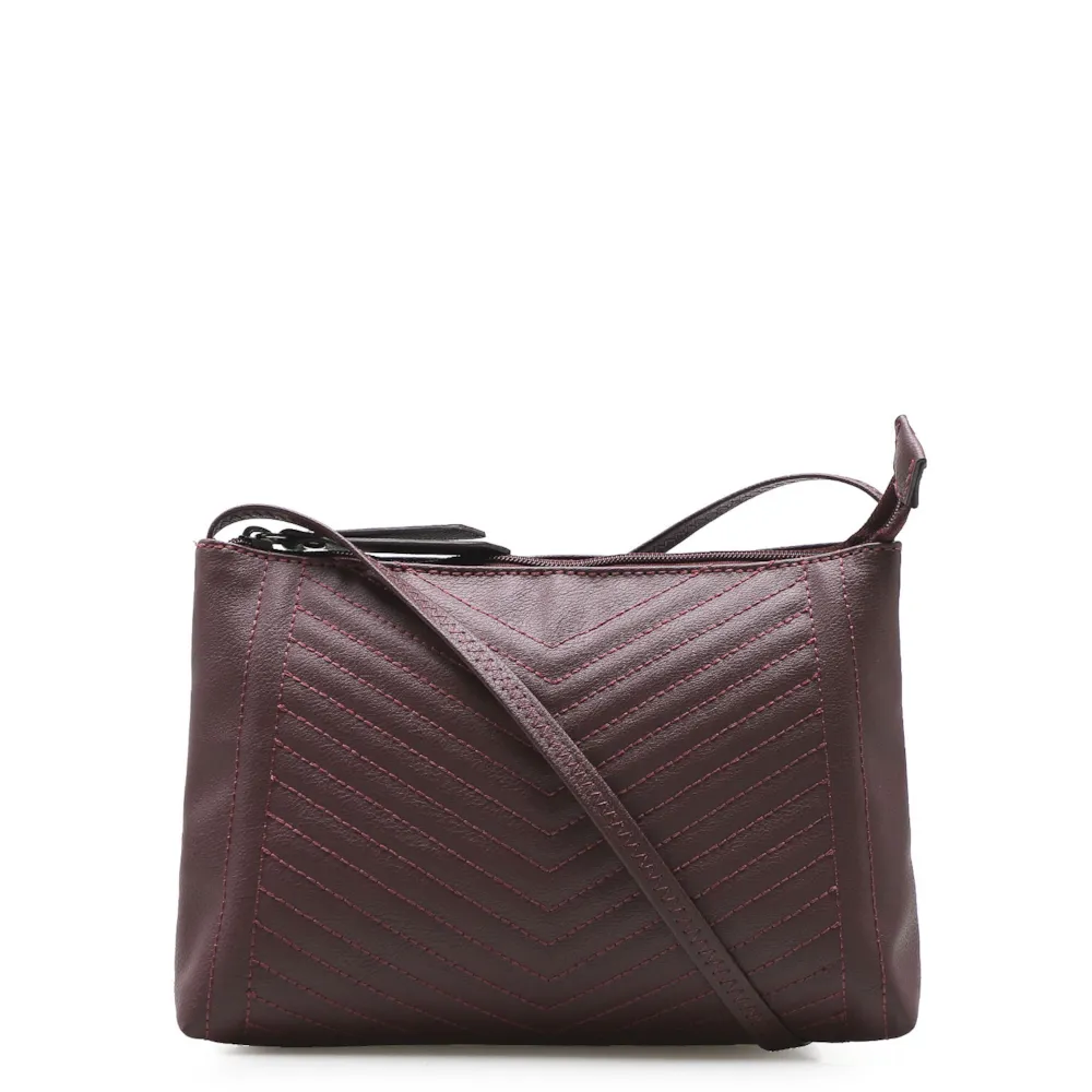 Bolsa Transversal Maitê Alternativo Vinho