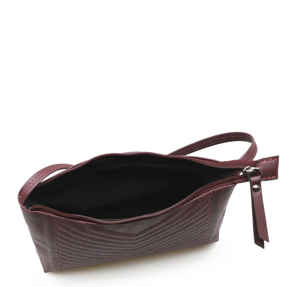 Bolsa Transversal Maitê Alternativo Vinho - imagem 4