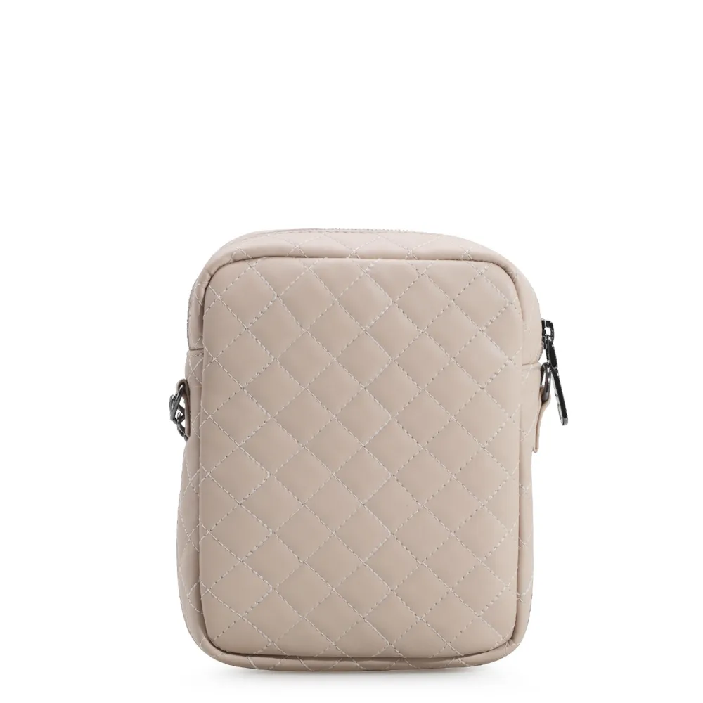 Bolsa Transversal Matelassê Alt Bege - imagem 3