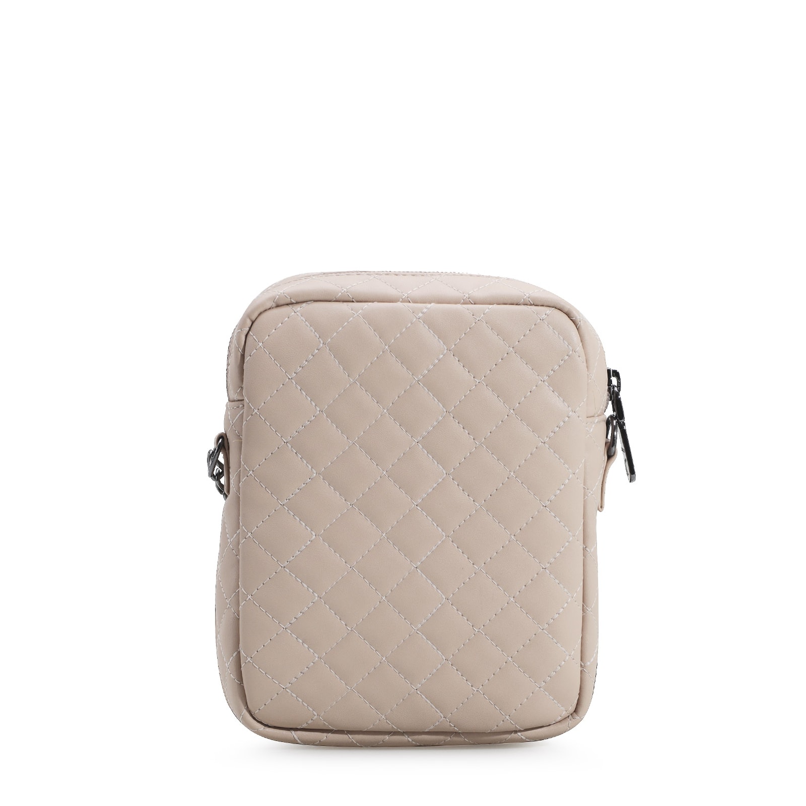 Bolsa Transversal Matelassê Alt Bege
