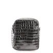Bolsa Transversal Matelassê Alt Croco Prata - imagem 3