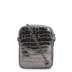 Bolsa Transversal Matelassê Alt Croco Prata - imagem 1