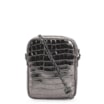 Bolsa Transversal Matelassê Alt Croco Prata - imagem 1