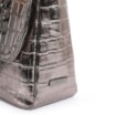 Bolsa Transversal Matelassê Alt Croco Prata - imagem 6