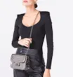 Bolsa Transversal Matelassê Alt Croco Prata - imagem 2