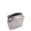 Bolsa Transversal Matelassê Alt Lezard Prata - imagem 4