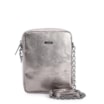 Bolsa Transversal Matelassê Alt Lezard Prata - imagem 2
