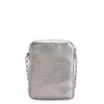Bolsa Transversal Matelassê Alt Lezard Prata - imagem 3