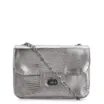 Bolsa Transversal Matelassê Alt Lezard Prata - imagem 1